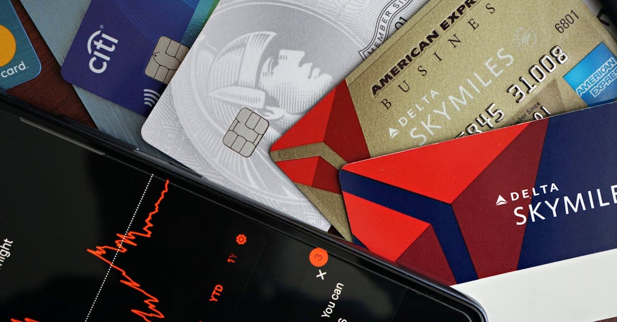 A corporate finance card on a desk