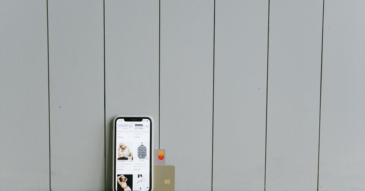 Mobile banking app on a smartphone