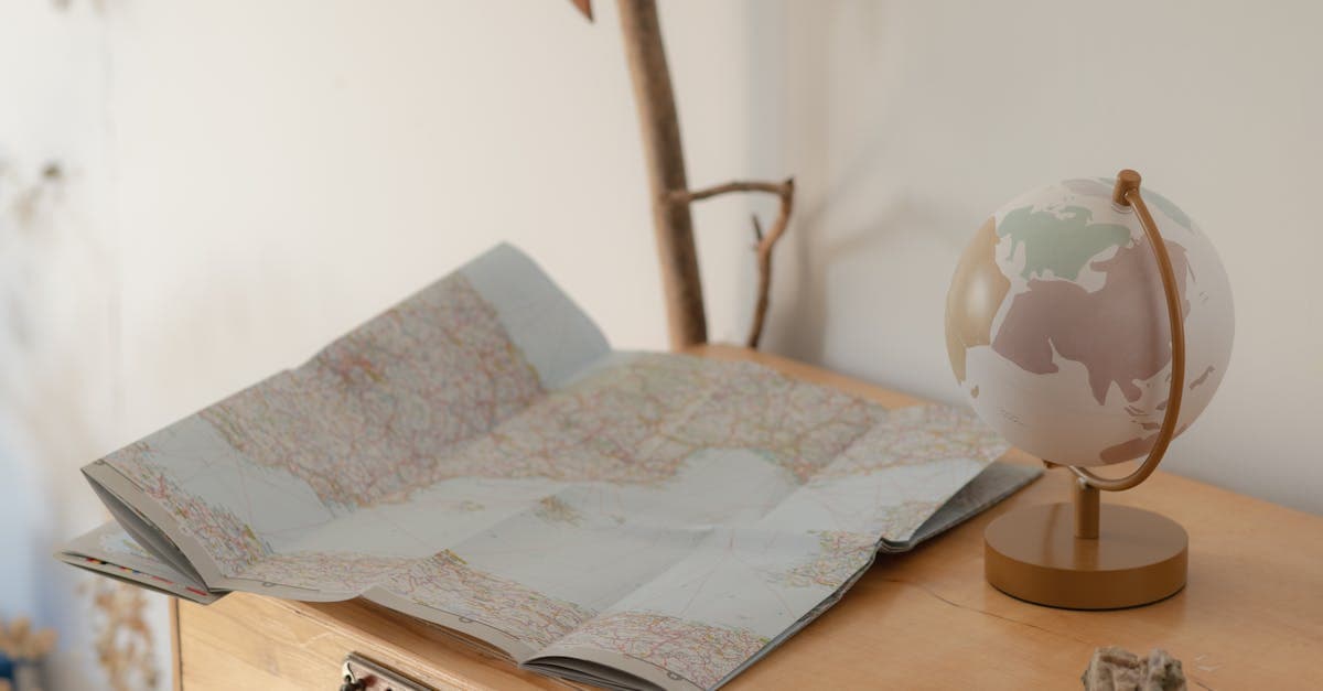 Globe and world map